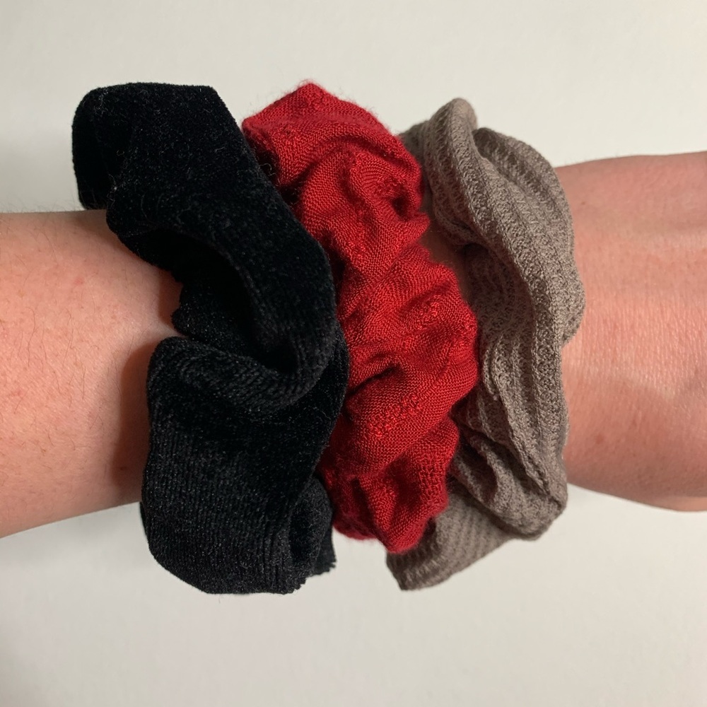 Neutral Scrunchie Set